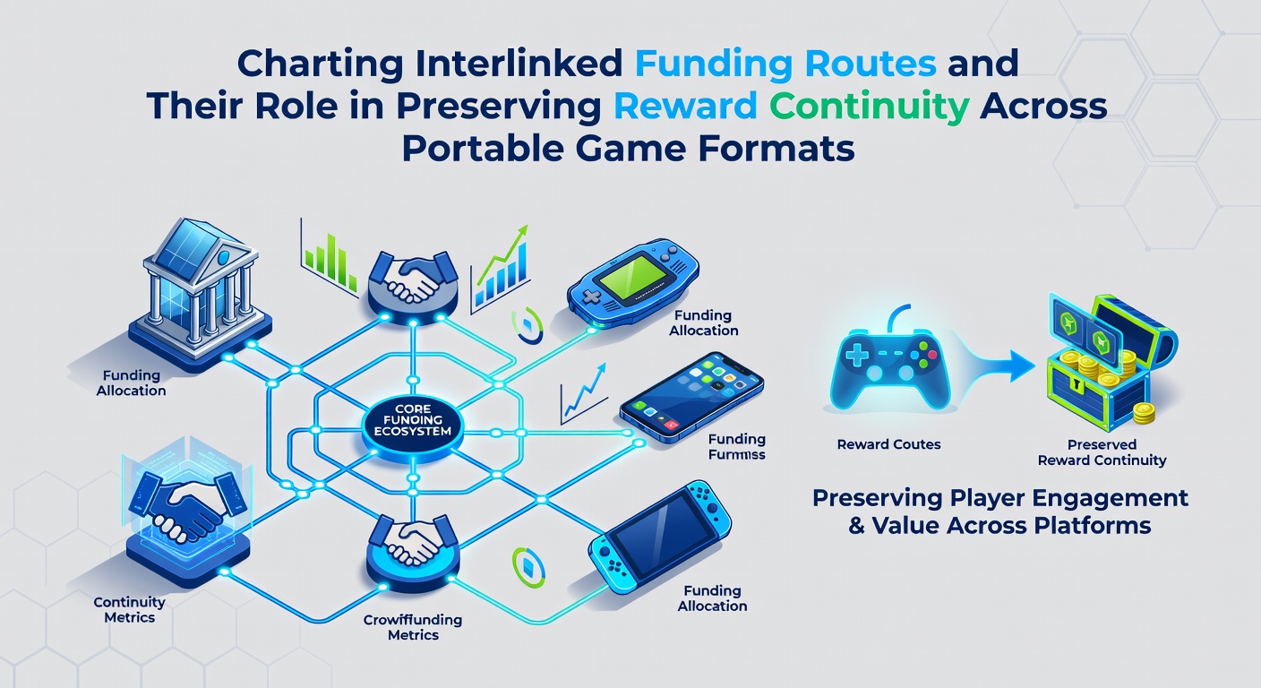 Diagram showing interconnected payment networks linking mobile devices to reward systems in portable gaming environments