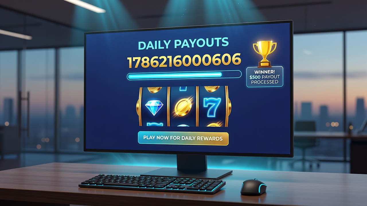 Mobile interface showing live dealer tables and slot games alongside payout confirmation screens